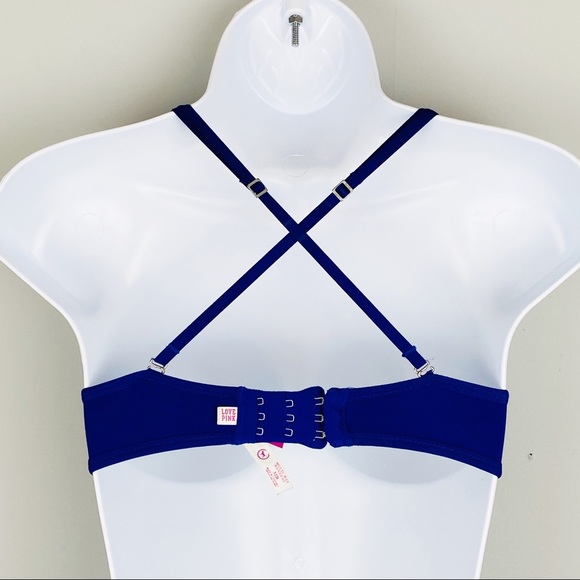 PINK Victoria Secret Multi Way Bandeau Bra 32B - Picture 3 of 8